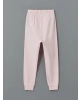 LCW baby Ekru Bisiklet Yaka Çiçekli Kız Bebek Pijama Takım 2li