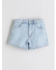 LCW Kids Mavi Taşlı Kız Çocuk Jean Şort