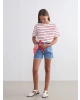 LCW Kids Mavi Kız Çocuk Jean Şort
