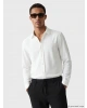 LCW Vision Beyaz Slim Fit Erkek Dokulu Gömlek