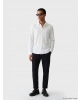 LCW Vision Beyaz Slim Fit Erkek Dokulu Gömlek