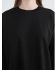 LCW Modest Siyah Bisiklet Yaka Kadın Sweatshirt Tunik