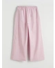 LCW Girls Studio Lila Beli Lastikli Kız Çocuk Poplin Pantolon