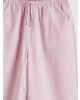 LCW Girls Studio Lila Beli Lastikli Kız Çocuk Poplin Pantolon