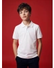 LCW Kids Beyaz Polo Yaka Erkek Çocuk Pike Tişört