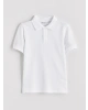 LCW Kids Beyaz Polo Yaka Erkek Çocuk Pike Tişört