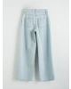 LCW Kids Indigo Baggy Fit Kız Çocuk Jean Pantolon
