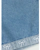 LCW Kids Indigo Fiyonk Nakışlı Kız Çocuk Jean Şort