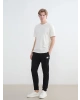 XSIDE Siyah Standart Kalıp Erkek Jogger Eşofman Alt
