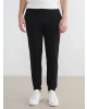 XSIDE Siyah Standart Kalıp Erkek Jogger Eşofman Alt