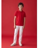 LCW Kids Beyaz Slim Fit Erkek Çocuk Pantolon