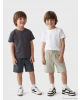 LCW Kids Antrasit Beli Bağcıklı Erkek Çocuk Şort 2li
