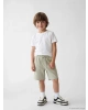 LCW Kids Antrasit Beli Bağcıklı Erkek Çocuk Şort 2li