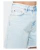 Mavi Mıllıe Ağartılmış Jean Şort 1458985136