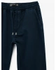 KOTON Regular Fit Normal Bel Pamuklu Bol Beli Bağcıklı Baggy Jean Pantolon