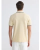 LCWAIKIKI Classic Bej Polo Yaka Pike Erkek Tişört