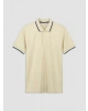 LCWAIKIKI Classic Bej Polo Yaka Pike Erkek Tişört