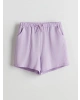 LCW Kids Lila Beli Lastikli Basic Kız Çocuk Şort