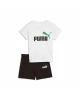 Puma MINICATS ESS Tişört ve Şort Takımı INF - PUMA Siyah-Arşiv Yeşili