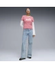 PUMA Kadın Pembe Günlük Stil T-Shirt