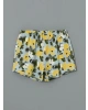 LCW DREAM Mavi Petite Bisiklet Yaka Kadın Şortlu Pijama Takımı