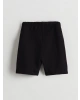 LCW Kids Siyah Beli Lastikli Basic Erkek Çocuk Şort