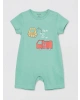 LC Waikiki LCW baby Bisiklet Yaka Baskılı Erkek Bebek Tulum 2li