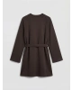 LCW Modest Kahverengi Bisiklet Yaka Soft Touch Kadın Sweatshirt Tunik