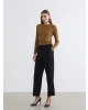 LCW EVERYDAY Siyah Beli Lastikli Kadın Pantolon