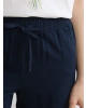 LCWAIKIKI Classic Lacivert Beli Lastikli Kadın Pantolon