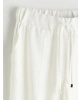 LCW EVERYDAY Ekru Beli Lastikli Kadın Pantolon