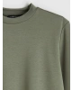 LCW Modest Yeşil Dik Yaka Kadın Sweatshirt Tunik