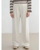 LCW Modest Bej Beli Lastikli Soft Touch Kadın Eşofman Altı
