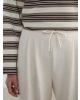 LCW Modest Bej Beli Lastikli Soft Touch Kadın Eşofman Altı