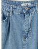 XSIDE Indigo Loose Fit Erkek Jean Şort