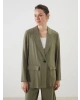 LCWAIKIKI Classic Haki Regular Fit Kadın Blazer Ceket