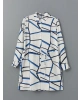 LCWAIKIKI Classic Indigo Desenli Kadın Gömlek Tunik