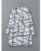 LCWAIKIKI Classic Indigo Desenli Kadın Gömlek Tunik