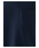Mavi Cepli Lacivert Basic Tişört Loose Fit / Bol Rahat Kesim