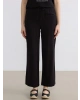 LCWAIKIKI Classic Siyah Beli Lastikli Kadın Pantolon