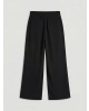 LCWAIKIKI Classic Siyah Beli Lastikli Kadın Pantolon