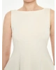 LCW Vision Ekru Kayık Yaka Peplum Bluz