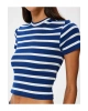 Basic Tişört Kısa Kollu Bisiklet Yaka Slim Fit