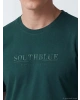 SOUTHBLUE Yeşil Bisiklet Yaka Baskılı Erkek Tişört