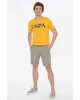 U.S. Polo Assn. Koyu Sarı Erkek T-shirt
