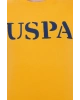 U.S. Polo Assn. Koyu Sarı Erkek T-shirt