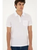 U.S.POLO Erkek Regular Fit Polo Yaka Pembe Tişört