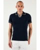 U.S. Polo Logolu Slim Fit Polo Yaka Kısa Kollu Kazak Erkek KAZAK