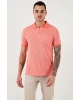 U.S. Polo Assn. U.S. Polo Pamuk Karışımlı Slim Fit Polo Yaka T Shirt Erkek POLO YAKA T SHİRT