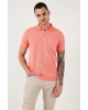 U.S. Polo Assn. U.S. Polo Pamuk Karışımlı Slim Fit Polo Yaka T Shirt Erkek POLO YAKA T SHİRT